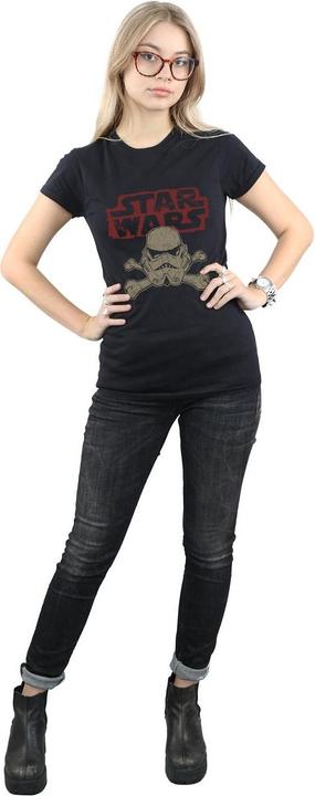 Produktbild Star Wars Stormtrooper Skull Logo TShirt (L)