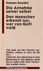 Produktbild Die Annahme seiner selbst (Deutsch, Romano Guardini, 2016)