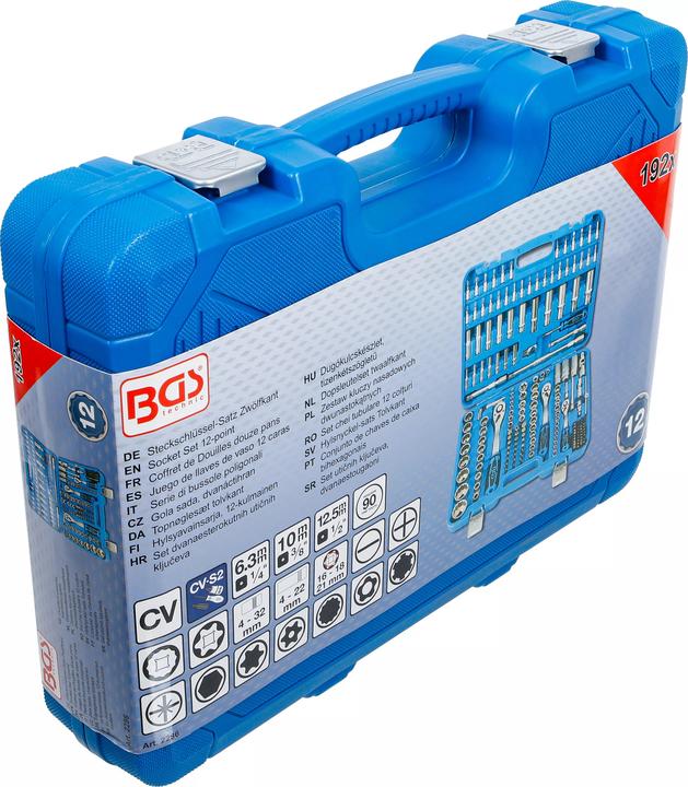 Produktbild BGS Steckschlüssel-Satz (4 mm, 4.5 mm, 5 mm, 5.5 mm, 6 mm, 7 mm, 8 mm, 9 mm, 10 mm, 11 mm, 12 mm, 13 mm, 14 mm, 3 mm, 15 mm, 16 mm, 17 mm, 18 mm, 19 mm, 22 mm, 24 mm, 27 mm, 30 mm, 32 mm)