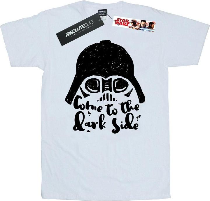 Immagine prodotto Star Wars Darth Vader Come To The Dark Side Sketch Maglietta Uomo (S)