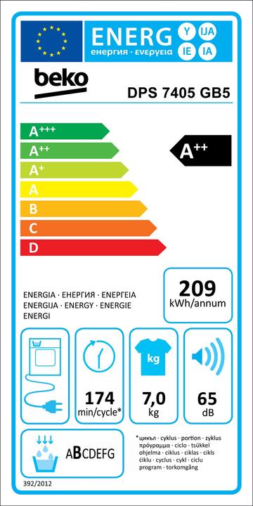 Beko Dps 7405 Gb5