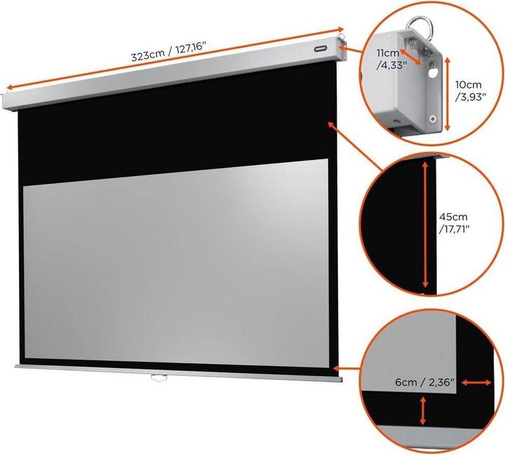 Actual product image Celexon Rollo Professional Plus, 16:9 (135.50", 16:9)