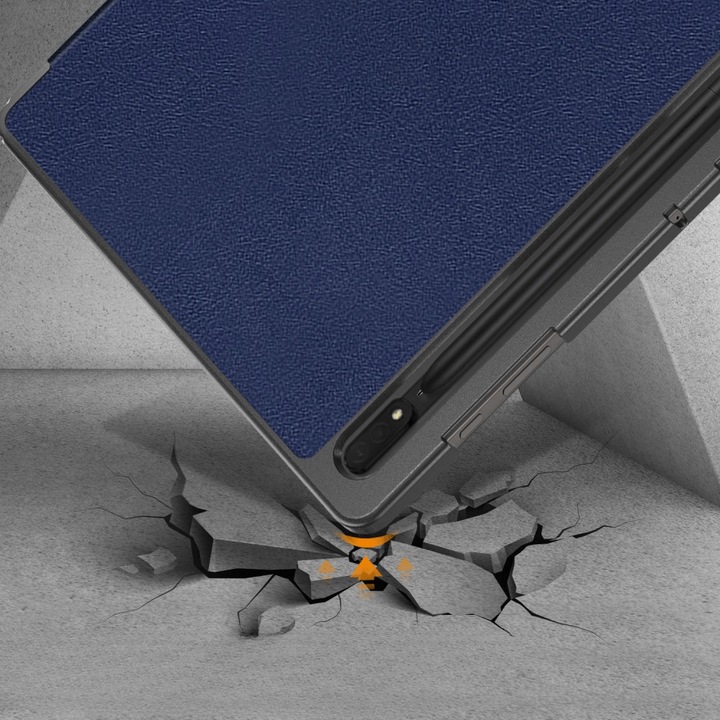 Immagine prodotto Cover-Discount Galaxy Tab S9 Ultra - Custodia Smart Tri-fold blu (Galaxy Tab S9 Ultra)
