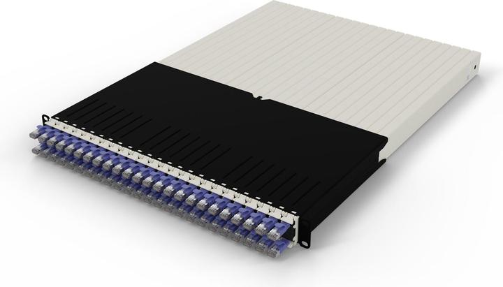 PATCHBOX uno / 30RU / Cat 6A, STP, 1,8 m, viola (STP, CAT6a, 1.80 m)