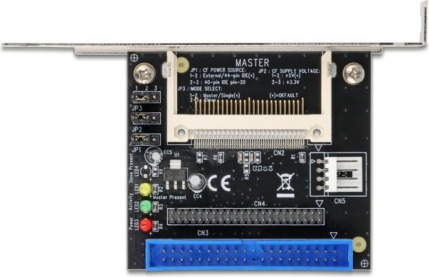 Actual product image Delock IDE to Compact Flash CardReader (40-pole, 44-pin, 4-pin Molex)