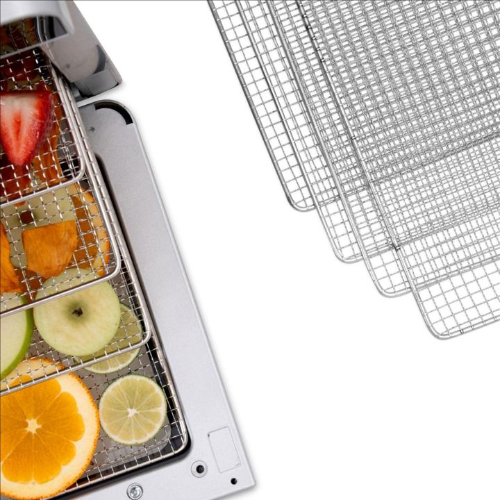 Image du produit KLAMER Déshydrateur Premium XL 700W, 8 plateaux extra larges en acier inoxydable