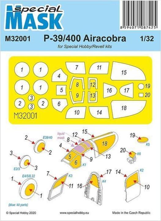 Produktbild Special Hobby P-39 Airacobra Mask