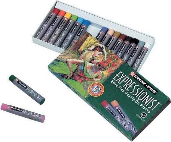 Actual product image Sakura Cray-Pas Expressionist Set 16 Ölpastelle (16x)