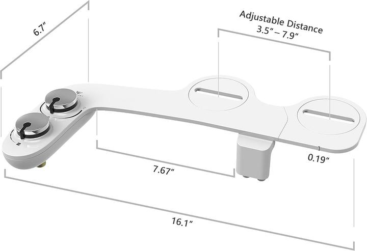Actual product image Withlent Bidet-Aufsatz