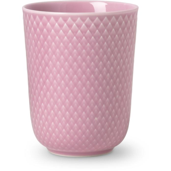 Lyngby 33 cl - Porcelaen - Rosa, Tazza, Rosa