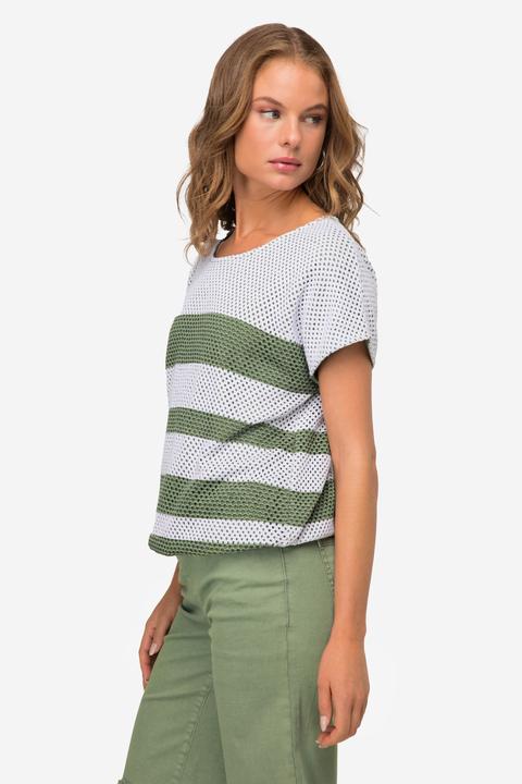 Produktbild Laurasøn Sweatshirt, oversized, doppellagig, Streifen (M)
