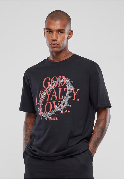 Actual product image Urban Classics God Loyalty Love Oversize Tee - 119389 (L)