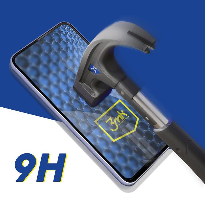 Actual product image 3MK Tempered glass for Samsung Galaxy A54 5G 9H from the HardGlass Lite series (1 Piece, Samsung Galaxy A54 5G)