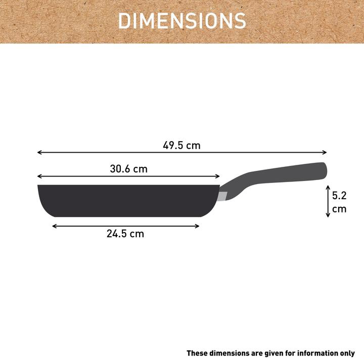 Actual product image Tefal Frying pan Renew+ 30cm, ceramic (30 cm, Pot, Aluminium)