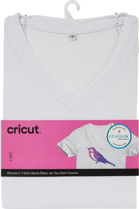 Actual product image Cricut T-Shirt Infusible Ink Women Size S, White