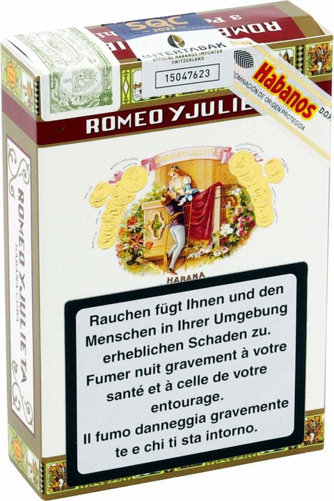 Romeo y Julieta Petit Churchill Tubos (Churchill)