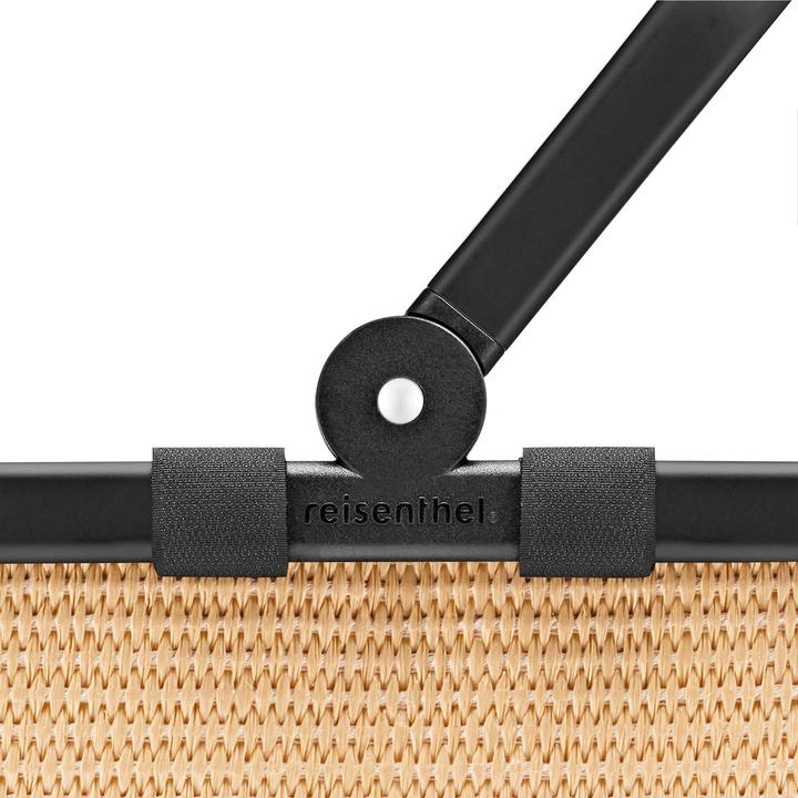 Actual product image reisenthel carrybag XS frame raffia black
