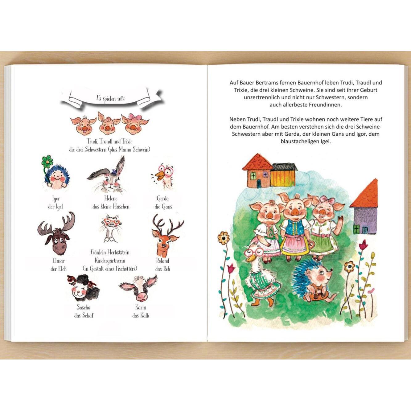 Thumbnail - Der erste Tag im Tierkinderhort, Kinderbücher von Merle Sternwender