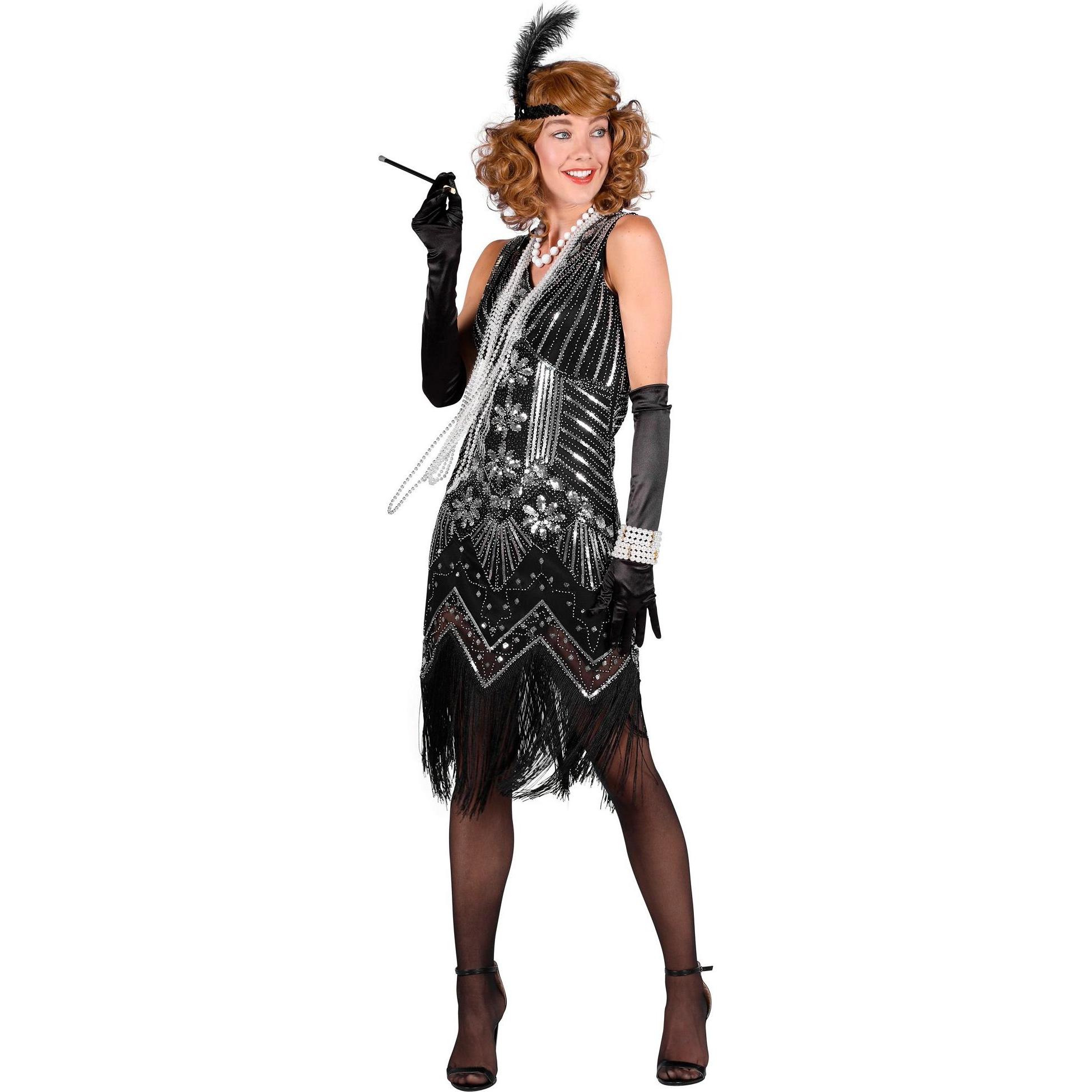 Thetru Damen Charleston Kleid Catherine (XL)