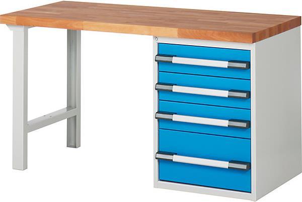 eurokraft pro Werkbank (200 cm, 90 cm)