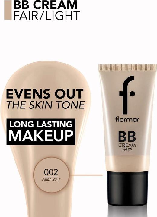 Produktbild Flormar BB & CC Cream BB Cream 2 Fair/Light / 35 ml (35 ml)