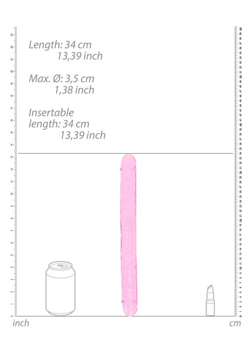 Image du produit RealRock Realistic Double Dong - 13" / 34 cm