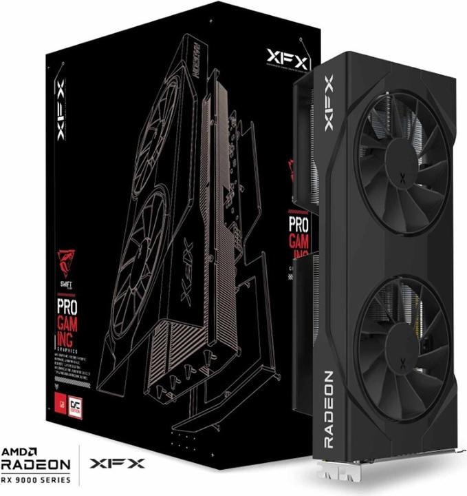 Actual product image XFX Swift Radeon RX 9060 XT OC Gaming Edition (16 GB, GDDR6)