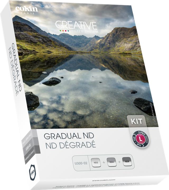 Cokin U300-02 Gradual ND Kit ND incl. 3 filtri (96 mm, Filtri grigi, 96 mm)