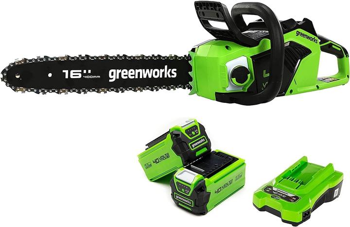 Image du produit Greenworks GD40CS18K2X (Tronçonneuse à batterie)