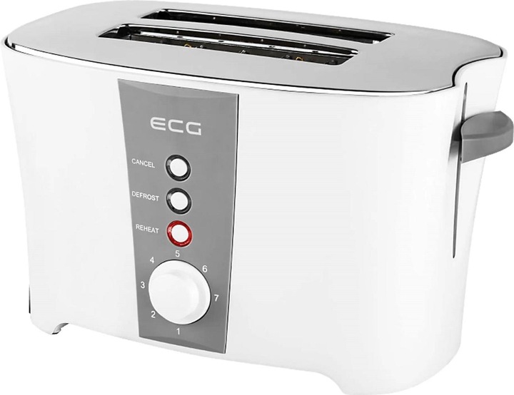 Produktbild ECG ST 818 Toaster 2 Scheibe(n), Edelstahl