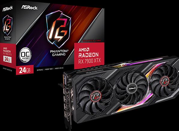Produktbild AsRock Radeon RX 7900 XTX Phantom Gaming OC (24 GB)