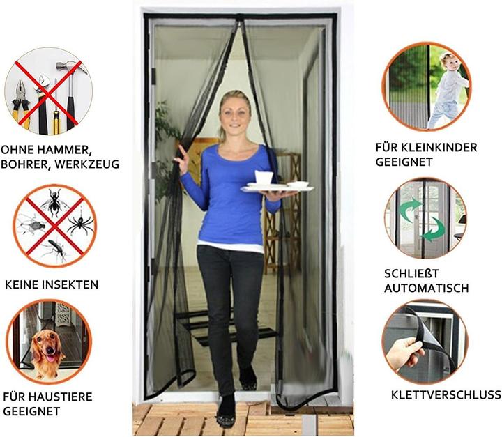Produktbild Door easy Fliegengitter (160 x 200 cm)