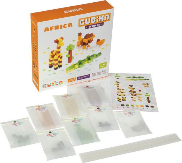 Productafbeelding Cubika Houten bouwpakket Afrika