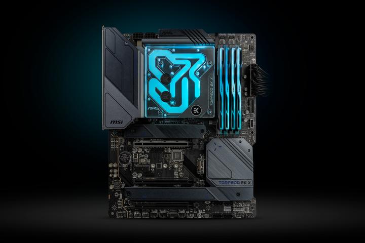 Actual product image EKWB EK-Mana LiteBlock MAG Torpedo Z690 D-RGB - acrylic