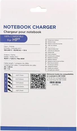 Etichetta energetica T'nB Alimentatore universale TNB per notebook (90 W)