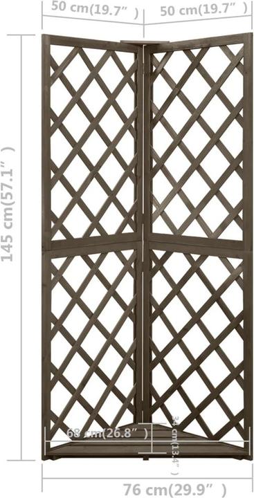 Image du produit vidaXL Dall (50 cm, 50 cm)