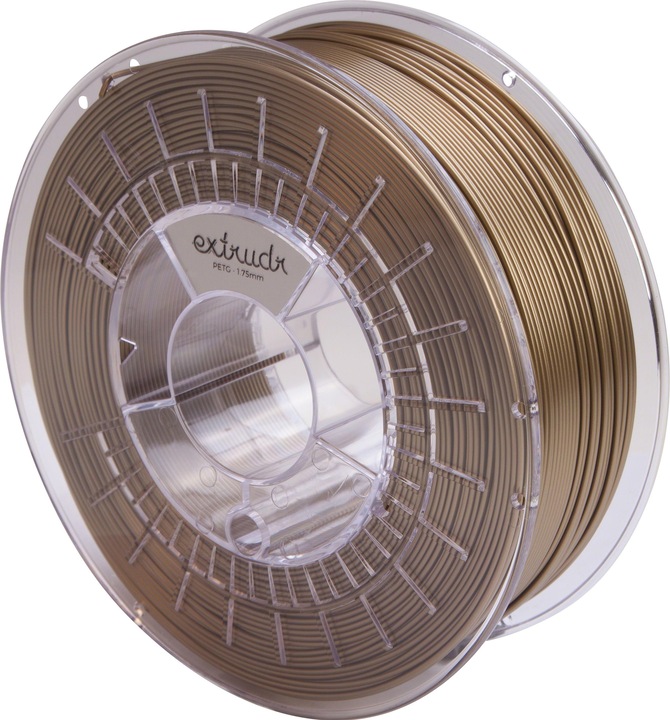Produktbild Extrudr PETG Bronze 1.75 mm 1.100 g (PETG, 1.75 mm, 1.10 g, Gold)