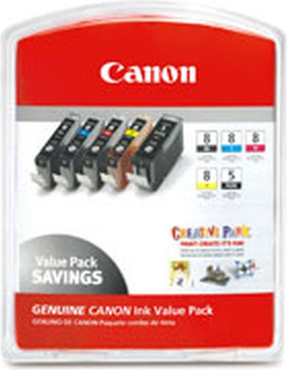 Image du produit Canon Encre C/PM/R/G Original n° CLI-8MULTI (G, R, CF, PM, PC)