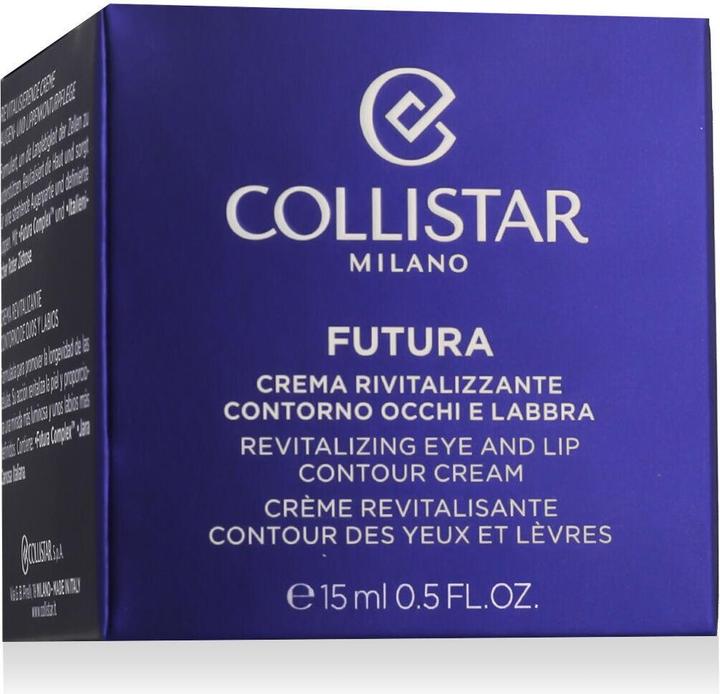 Produktbild Collistar Futura Revitalizing Eye & Lip Contour Cream (Augenpflege Crème, 15 ml, Tag + Nacht)