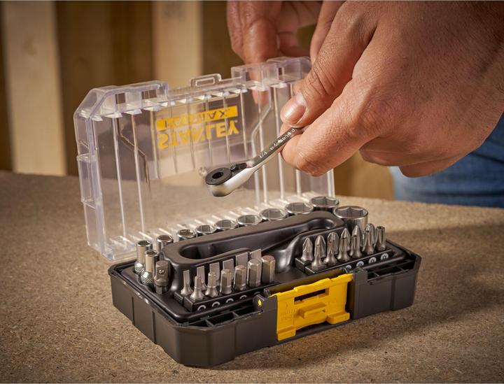 Productafbeelding Stanley Dopsleutelset Pro STACK 1/4, 37 stuks (1/4")