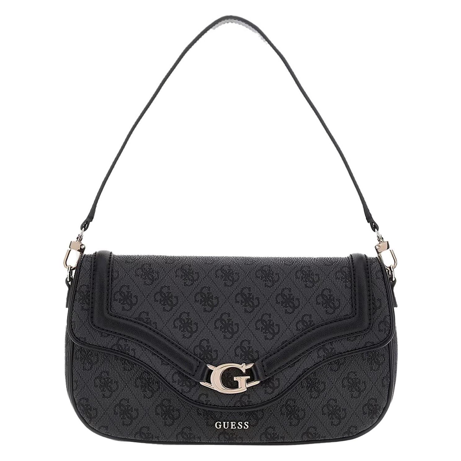 Guess, Damen, Handtasche, Borsa A Tracolla Dea Flap, Braun