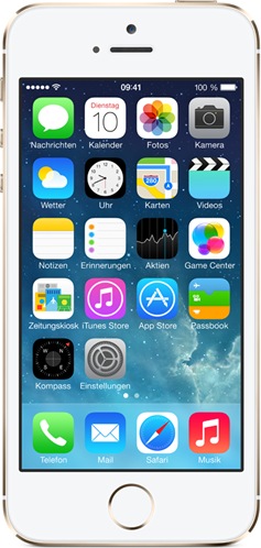Apple iPhone 5S (64 GB, Gold, 4", Single SIM, 8 Mpx, 4G)