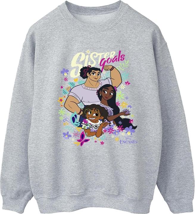 Actual product image Disney Womens/Ladies Encanto Sister Goals Sweatshirt (XL)