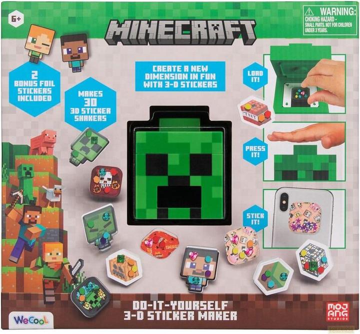 Produktbild Paladone Products Minecraft 3D Sticker Maker