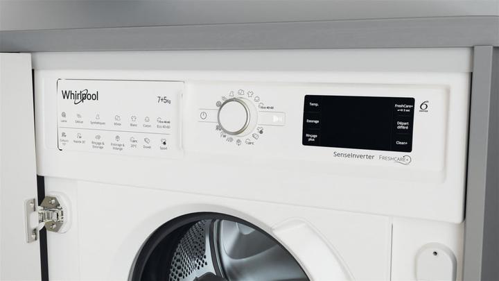 Produktbild Whirlpool BI WASHING MACHINE BI WDWG 751482 EU N (7 kg, Links)
