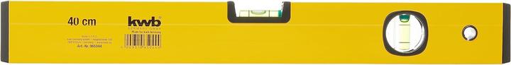Actual product image kwb Spirit level, aluminium, 40 cm (40 cm)