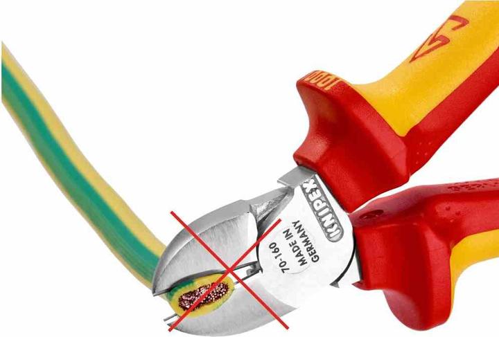 Actual product image Knipex Diagonal Cutter (160 mm)