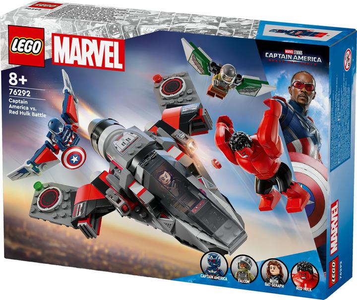 Produktbild LEGO Showdown zwischen Captain America und Red Hulk (76292, LEGO Marvel)