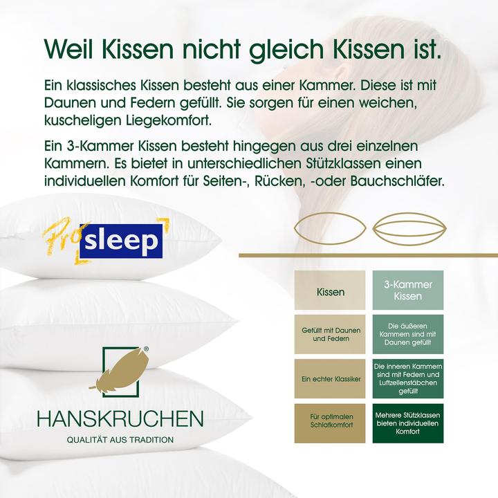 Produktbild Hanskruchen Pro Sleep (80 x 80 cm)