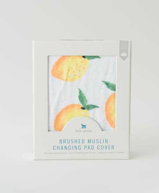 Actual product image little unicorn Changing Pad Cover (40 x 80 cm)